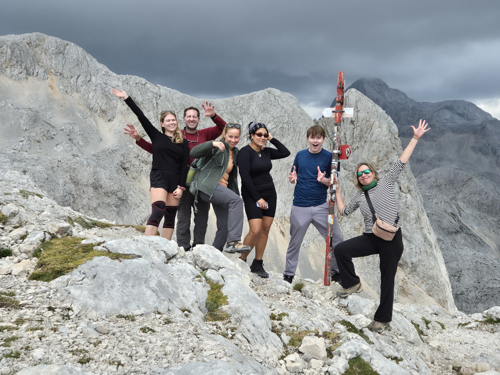 3 day 10 peaks julian alps traverse 17