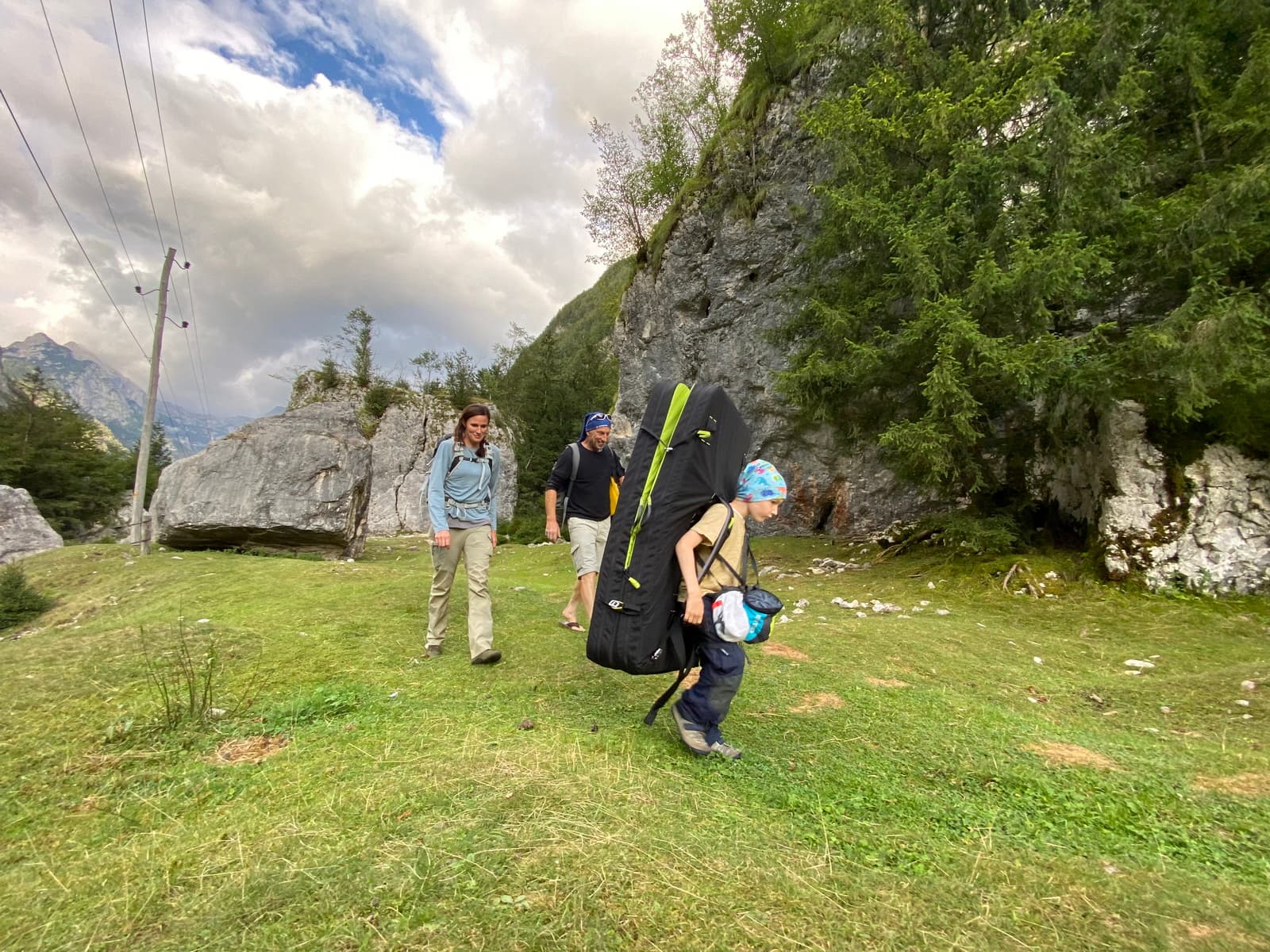 Family Climbing family climbing in bovec 09