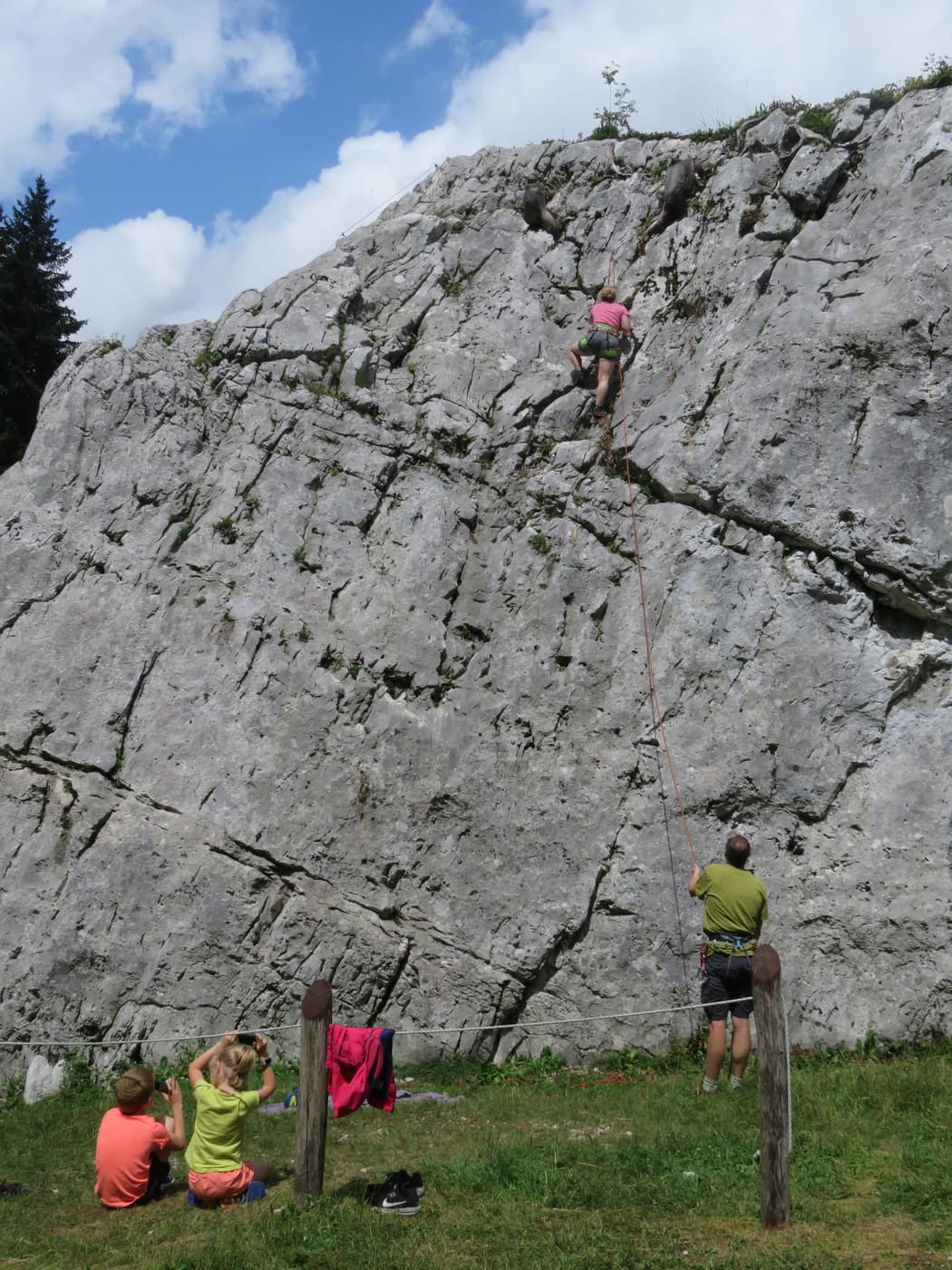 Family Climbing family climbing in bovec 13