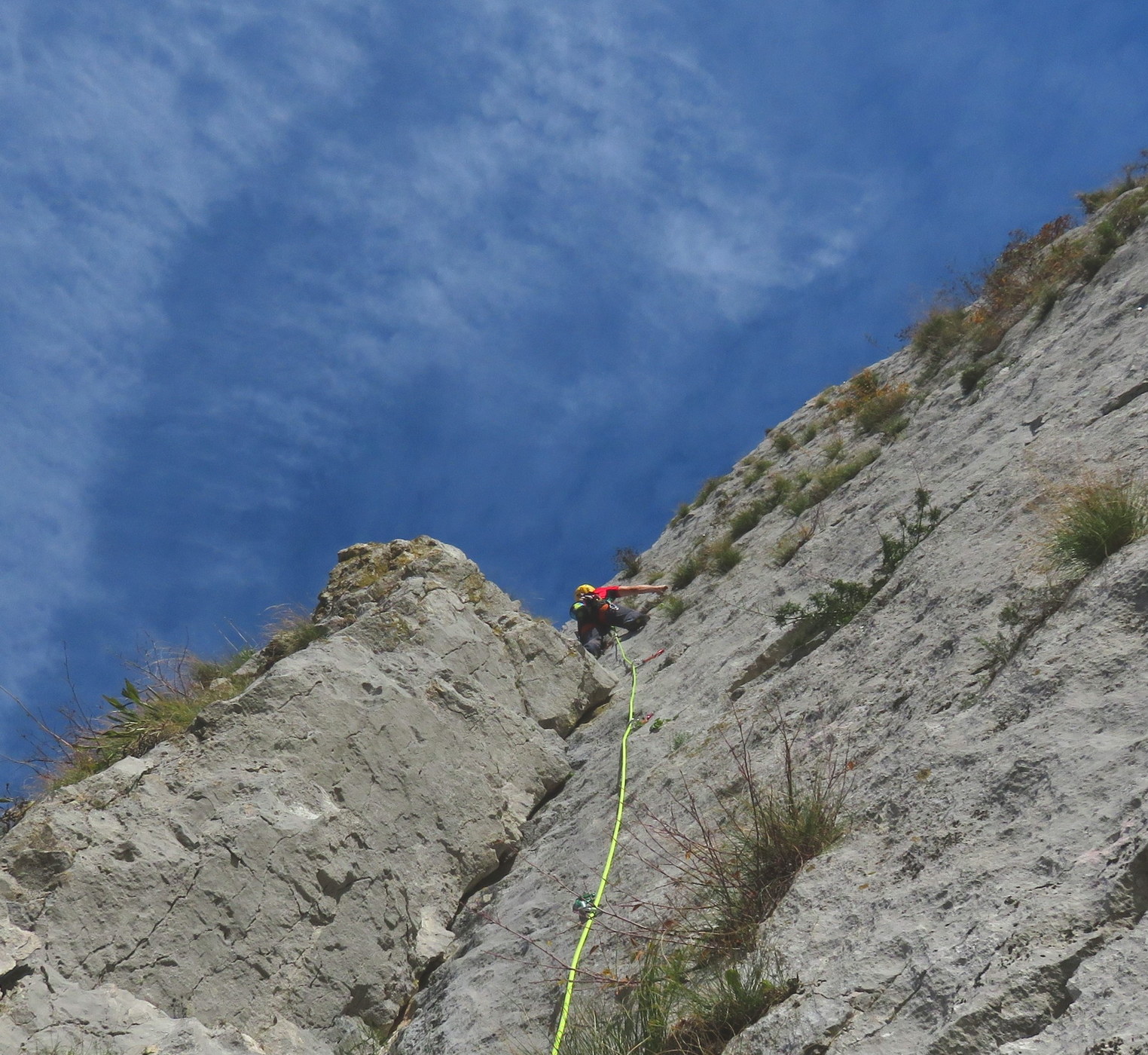 multi pitch climbing julian alps 11