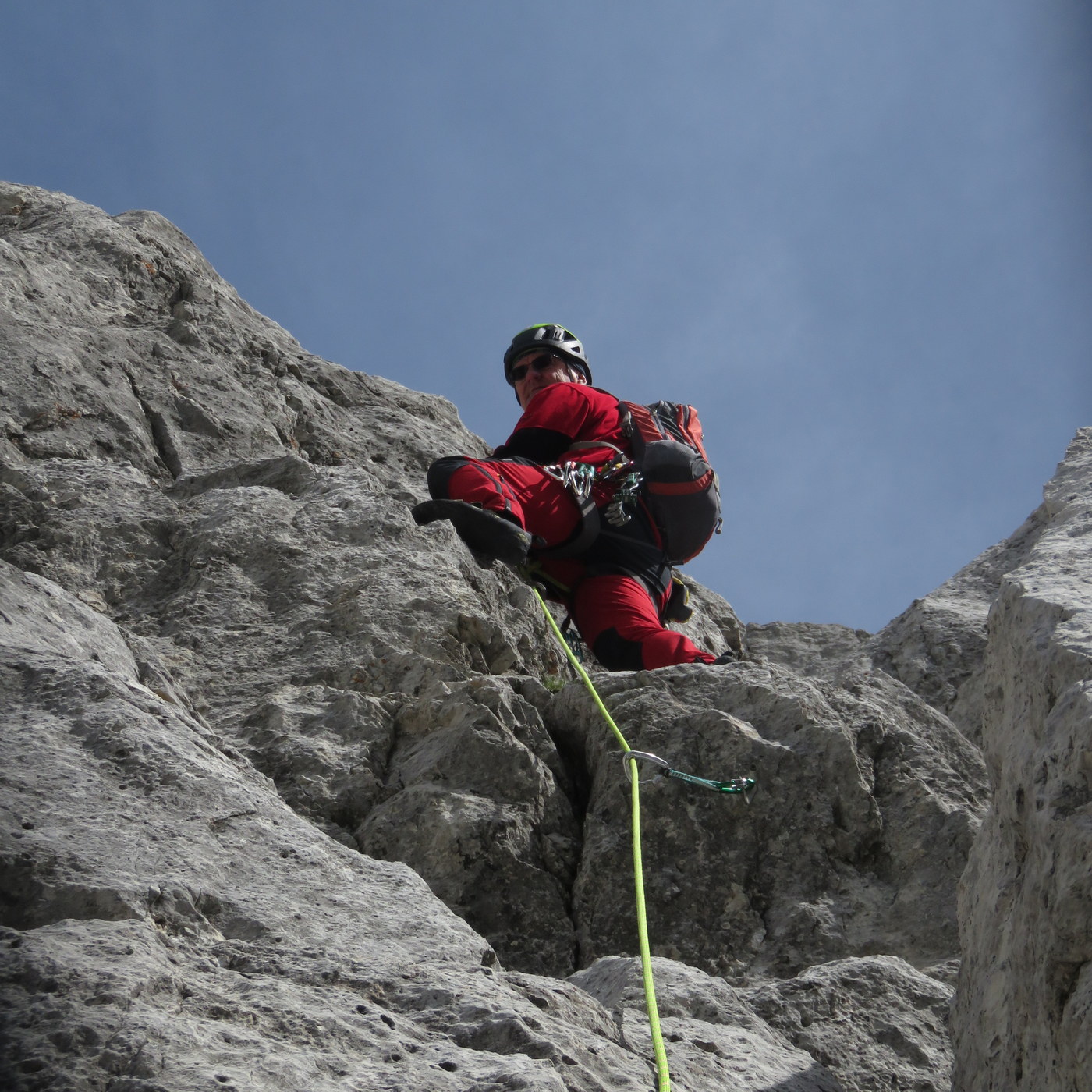 multi pitch climbing julian alps 12