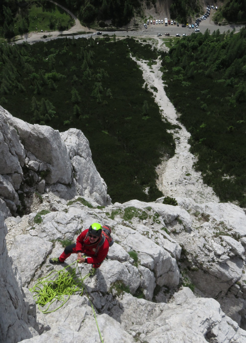 multi pitch climbing julian alps 13