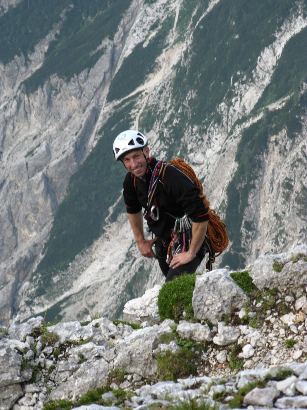multi pitch climbing julian alps 14