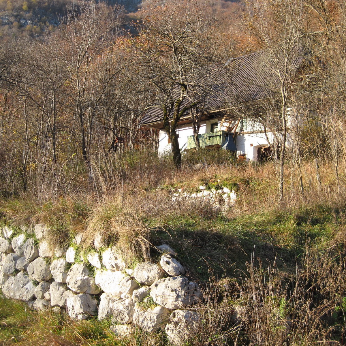 Abandoned Village above the Soča River hiking tour bovec abandoned places 07
