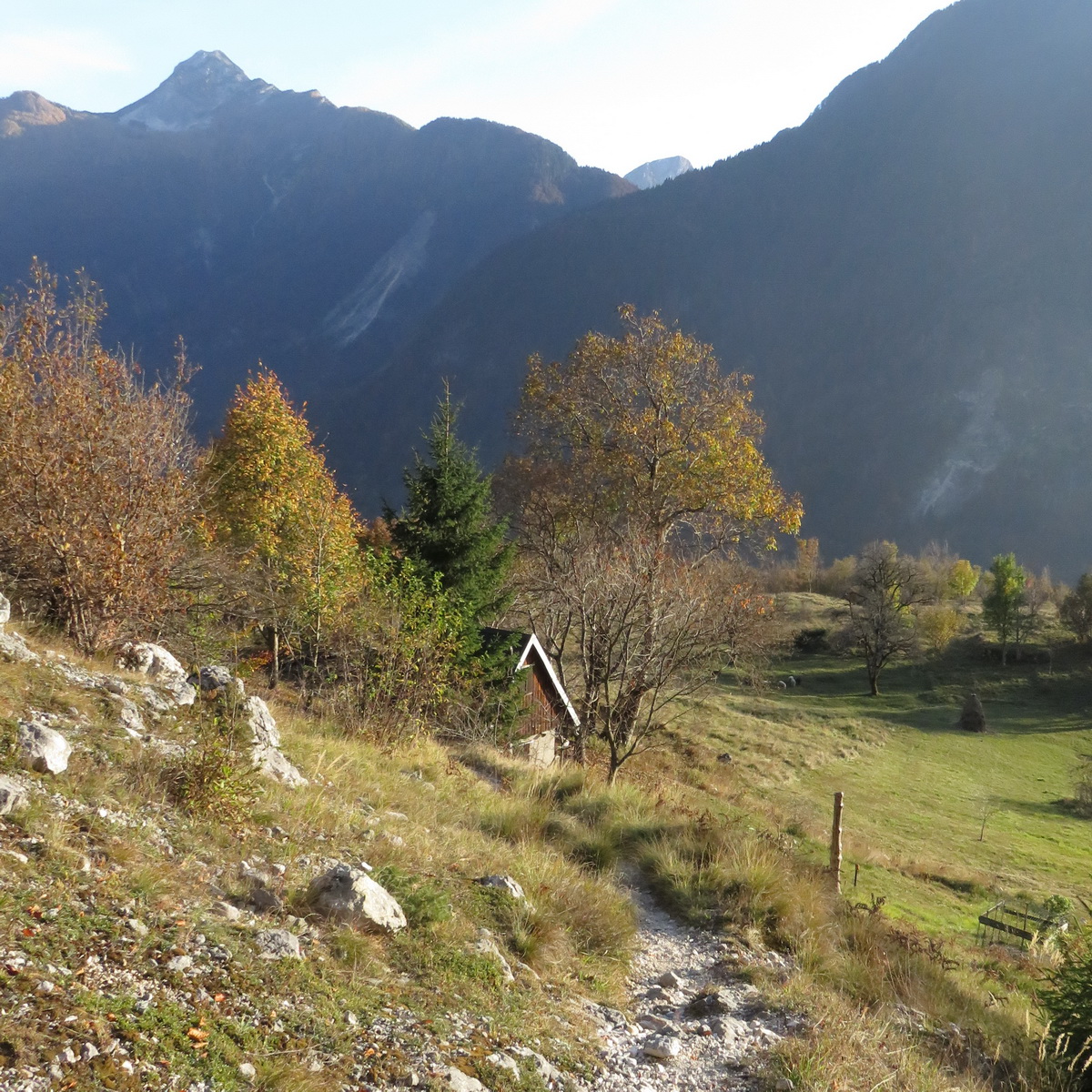 Abandoned Village above the Soča River hiking tour bovec abandoned places 12